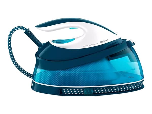 Philips PerfectCare Compact GC7840 Ångstrykjärn 2400W Blåvit