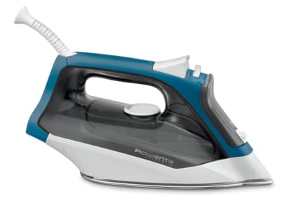 Rowenta EFFECTIVE 2, Kuiva- & höyrysilitysrauta, Pohjalevy ruostumatonta terästä, Musta, Sininen, Valkoinen, Puoli, Kärki, 122 mm, 286 mm
