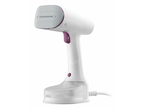 Braun QuickStyle 5 GS 5011, Handhållen klädångare, 0,15 l, 0,75 min, Violett, Vit, Knappar, Handströmbrytare