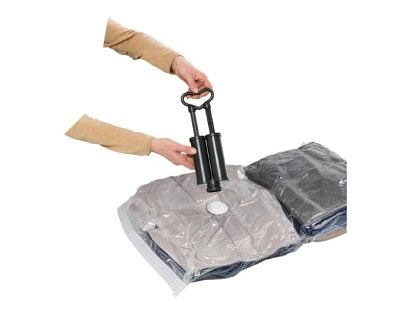 WENKO 52631100, Myk klesoppbevaringsbag, Gjennomsiktig, Plast, 40 cm, 60 cm, 40 cm