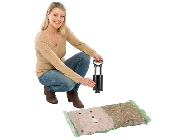 WENKO 52631100, Myk klesoppbevaringsbag, Gjennomsiktig, Plast, 40 cm, 60 cm, 40 cm