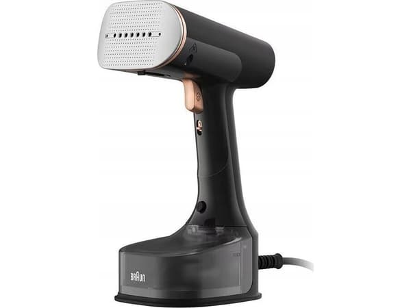 Braun QuickStyle 7, Dampstrykejern, Keramisk strykesåle, 3 m, 35 g/min, Sort, Kobber, 0,25 l