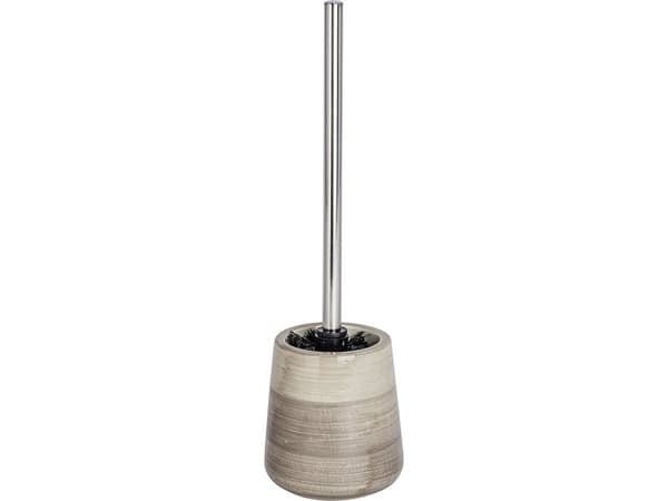 WENKO Pottery, Toalettbørste og holder, Sand, Keramisk, 125 mm, 125 mm, 395 mm