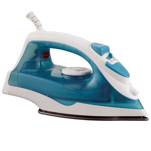Herzberg HG-8038 1400W höyrysilitysrauta - turkoosi