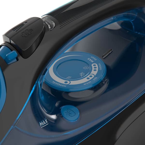 BLACK+DECKER Höyrysilitysrauta Steam Iron 2600W Sininen