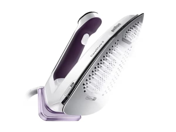 Braun CareStyle 5 IS5247VI, 2400 W, 500 g/min, EloxalPlus soleplate, 2 l, 145 g/min, Fiolett, Hvit
