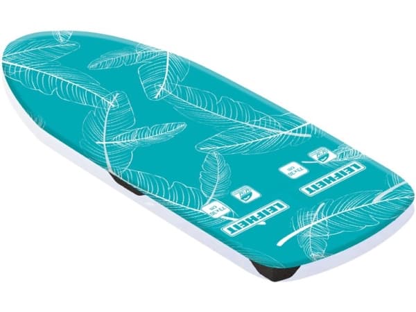 Leifheit Air Board Table Compact, Stol, Bomull, Polyurethan, Tørr & dampstrykejern, Blå, Mønster, Blomstermønster