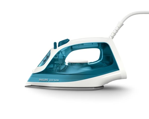 Philips 2000 series DST2020/90, Ångstrykjärn, Keramisk stryksula, 1,9 m, 110 g/min, Aqua, 25 g/min