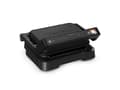 Miniatyrbilde 2 av 2: Tefal OptiGrill 2in1 GC7728, Sort, Rektangulær, Knapper, 600 cm², 1 zone(s), Hengslet Lokk