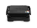 Miniatyrbilde 1 av 2: Tefal OptiGrill 2in1 GC7728, Sort, Rektangulær, Knapper, 600 cm², 1 zone(s), Hengslet Lokk