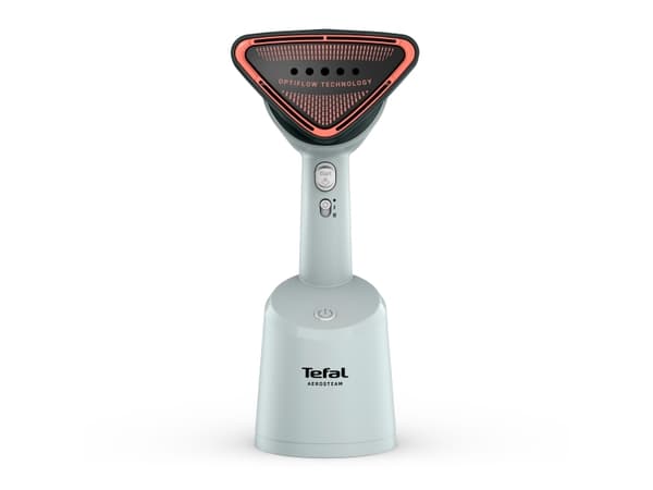 Tefal AeroSteam DT9814F0, Handhållen klädångare, 0,1 L, 0,5 min, Vit, Knappar, Handströmbrytare