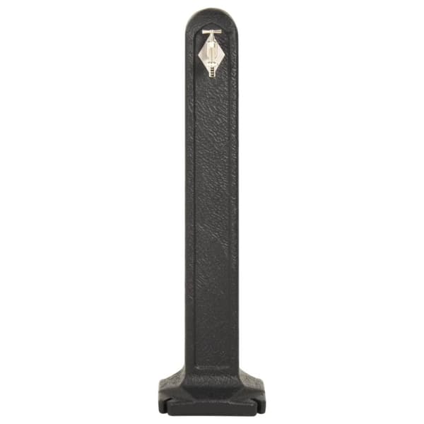 vidaXL Vattenpost antracit stenimitation
