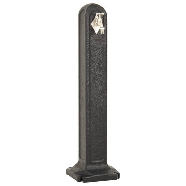 vidaXL Vattenpost antracit stenimitation