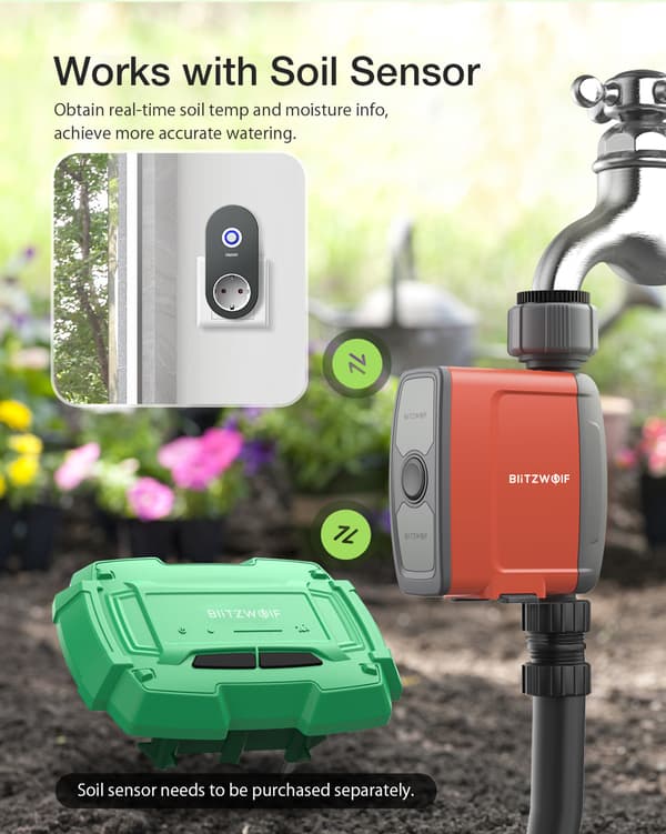 WIFI Connect Watering Timer Gateway Gardening APP Fjernbetjening IP54 Vandtæt kunstvandingssystem