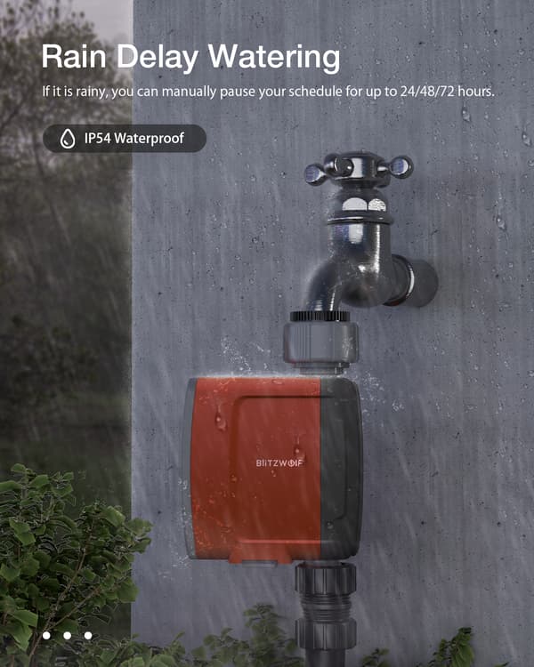 WIFI Connect Watering Timer Gateway Gardening APP Fjernbetjening IP54 Vandtæt kunstvandingssystem