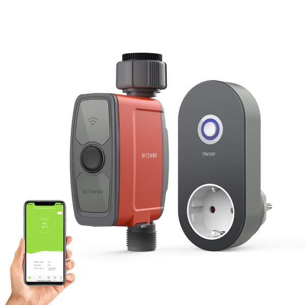 WIFI Connect Watering Timer Gateway Gardening APP Fjernbetjening IP54 Vandtæt kunstvandingssystem