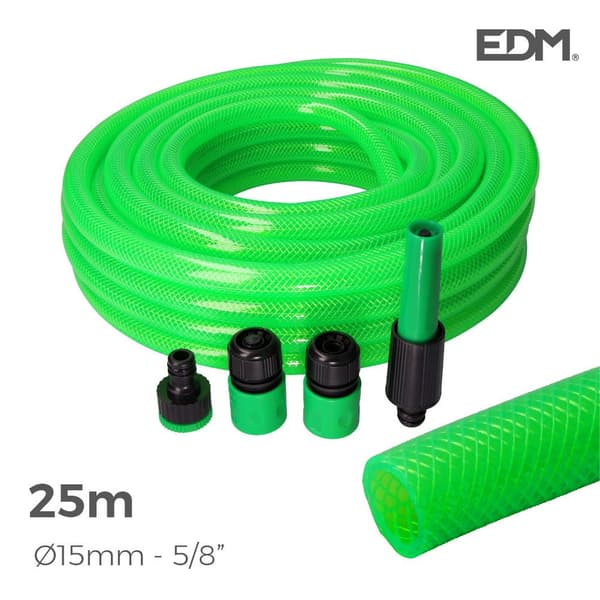 Edm Garden Slangesæt 74062 25 M Grøn