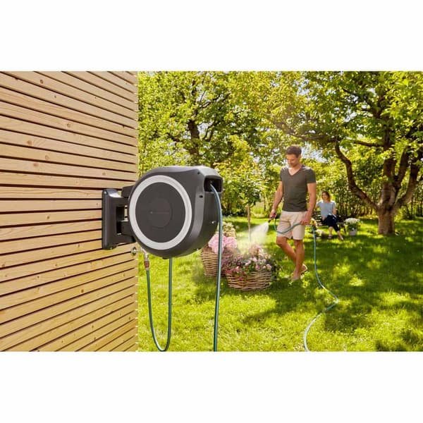 Gardena Seinäletkulaatikko Rollup Xl 35 M Musta