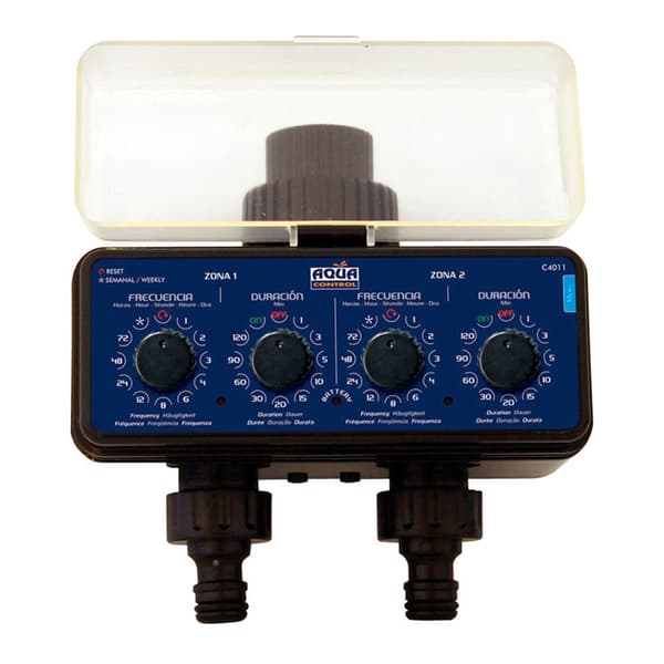 Aqua Control Kahden Ulostulon Hanaohjelmoija C5005 Musta