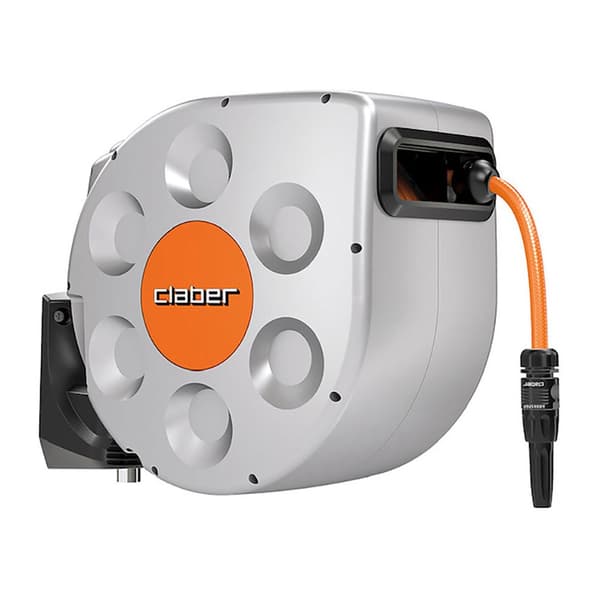 Claber Automatisk Slanglåda Rotoroll Evolution 20 M Silver