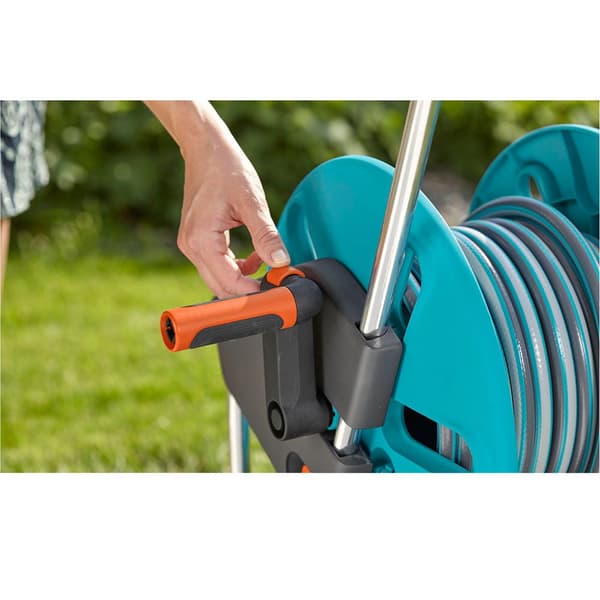 Gardena Cleverroll M With 20 M Hose And Accessories Blå,Sort