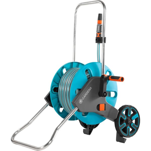 Gardena Cleverroll M With 20 M Hose And Accessories Blå,Sort