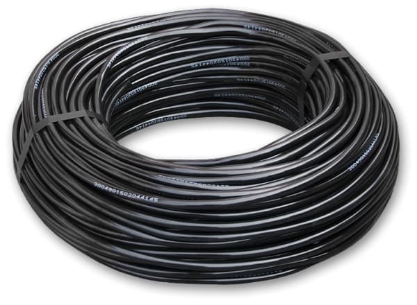 PVC MUSTA letku mikrosprinklereihin, 3 x 5mm, 200m
