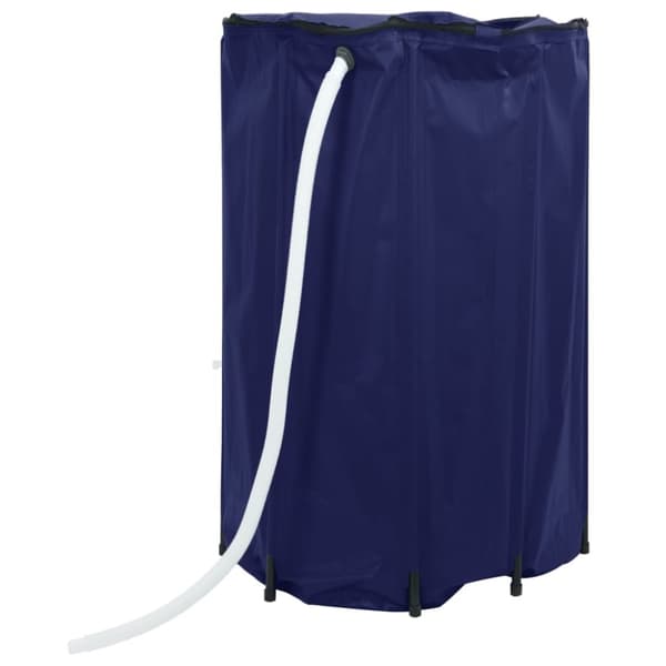 vidaXL Vanntank med kran sammenleggbar 1000 L PVC