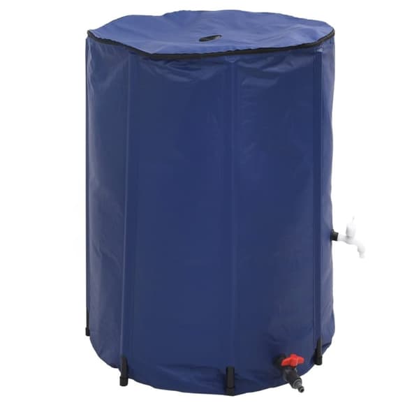 vidaXL Vanntank med kran sammenleggbar 750 L PVC