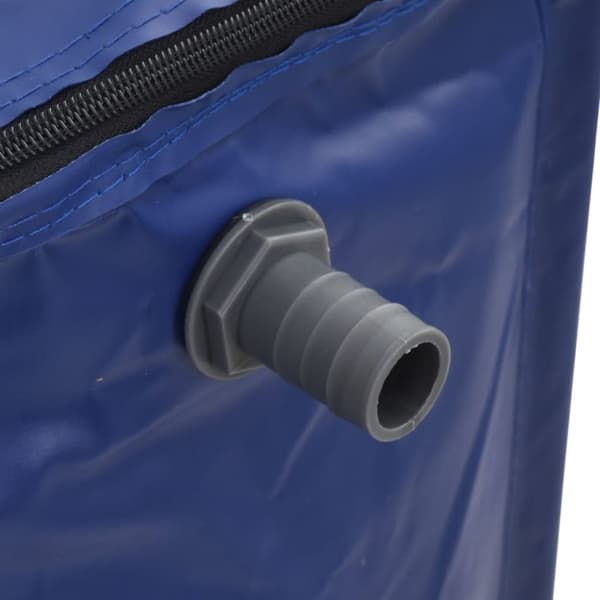 vidaXL Vanntank med kran sammenleggbar 750 L PVC