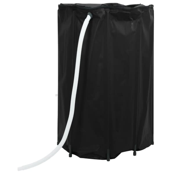 vidaXL Taitettava vesisäiliö hanalla 1000 l PVC