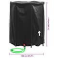 Pikkukuva 11 / 11: vidaXL Taitettava vesisäiliö hanalla 1250 l PVC