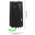Miniatyrbild 9 av 10: Vattentank med kran vikbar 250 L PVC