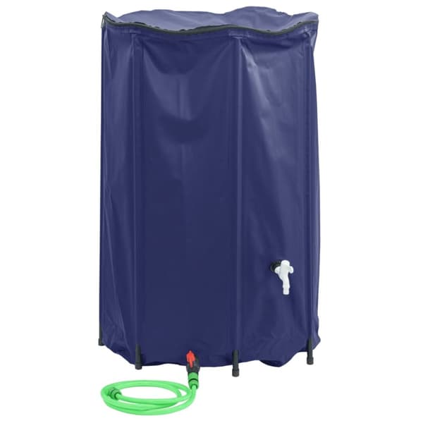Vattentank med kran vikbar 1000 L PVC