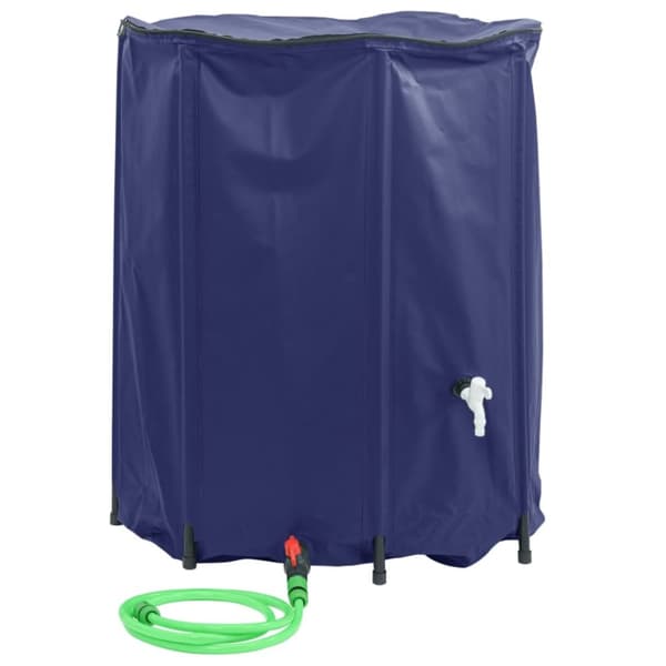 Vattentank med kran vikbar 1250 L PVC