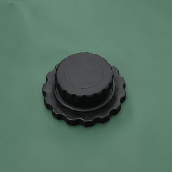 vidaXL Vanntank med kran sammenleggbar 5000 L PVC