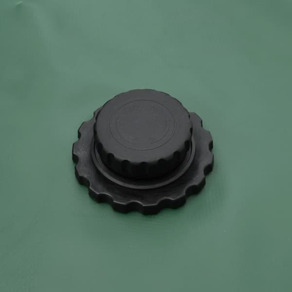 vidaXL Vanntank med kran sammenleggbar 2100 L PVC