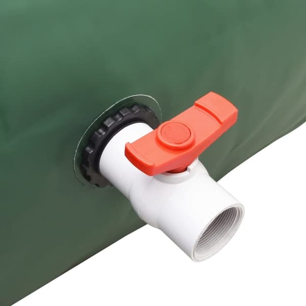 vidaXL Vanntank med kran sammenleggbar 2100 L PVC
