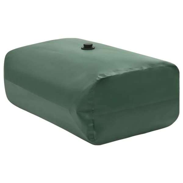 vidaXL Taitettava vesisäiliö hanalla 500 l PVC