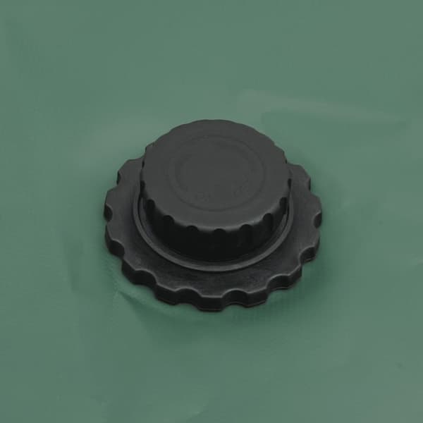 vidaXL Vanntank med kran sammenleggbar 670 L PVC
