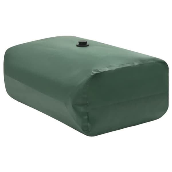 vidaXL Taitettava vesisäiliö hanalla 670 l PVC