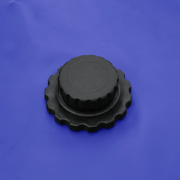 vidaXL Vattentank med kran vikbar 2100 L PVC
