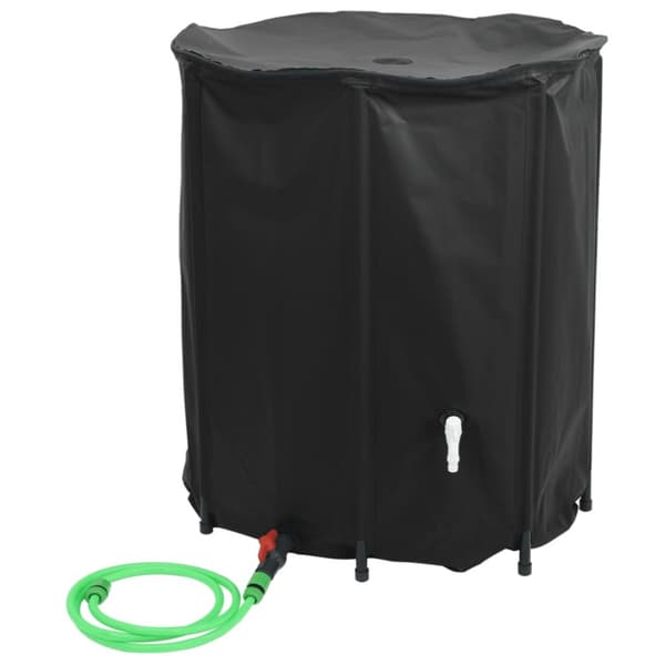 vidaXL Vattentank med kran vikbar 1250 L PVC -  Bevattning