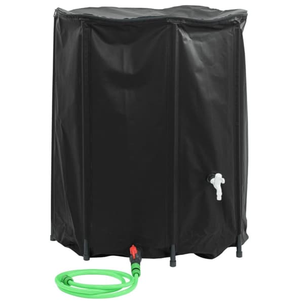 vidaXL Vattentank med kran vikbar 1250 L PVC -  Bevattning