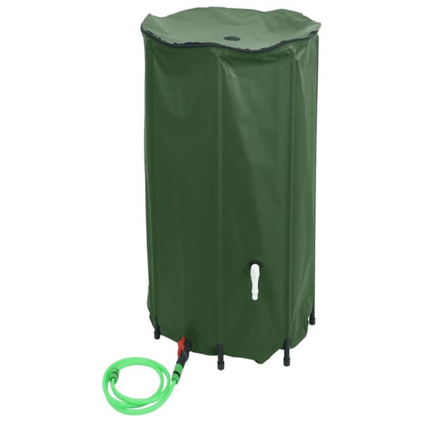 vidaXL Vattentank med kran vikbar 380 L PVC -  Bevattning