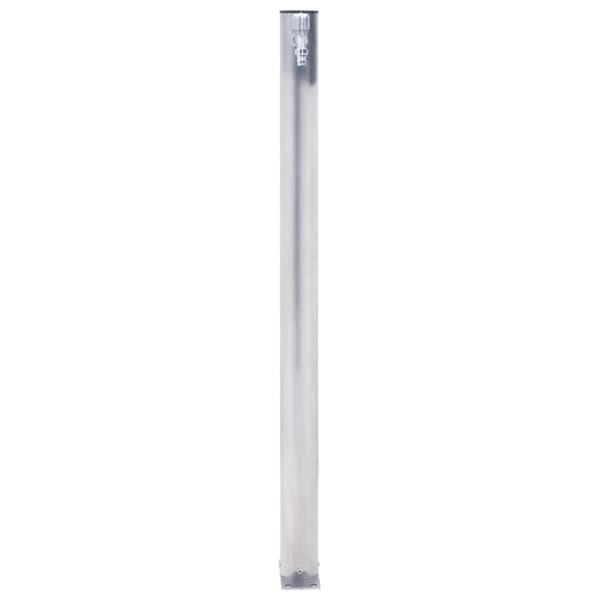 The Living Store Vattenpost 80 cm rostfritt stål rund -  Bevattning