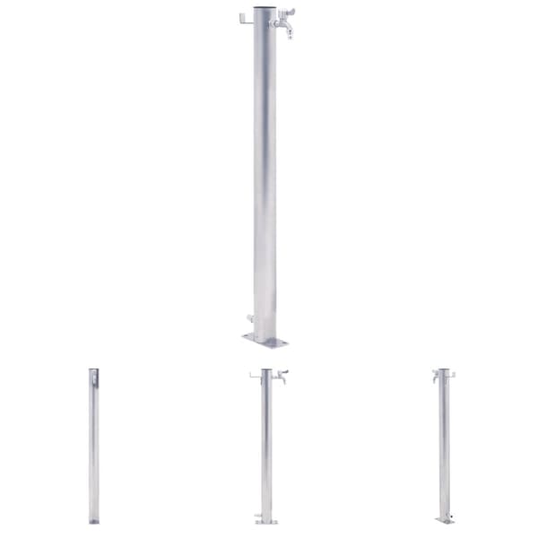 The Living Store Puutarhan vesipylväs 40 cm ruostumaton teräs pyöreä -  Kastelu