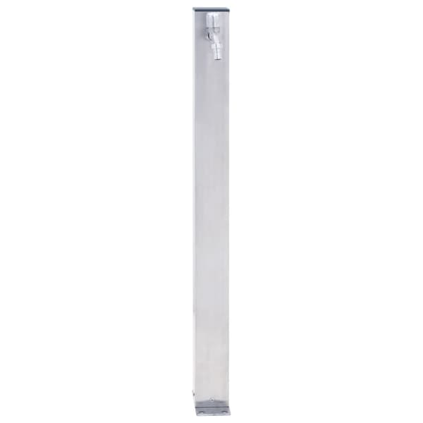 The Living Store Vattenpost 60 cm rostfritt stål fyrkantig -  Bevattning