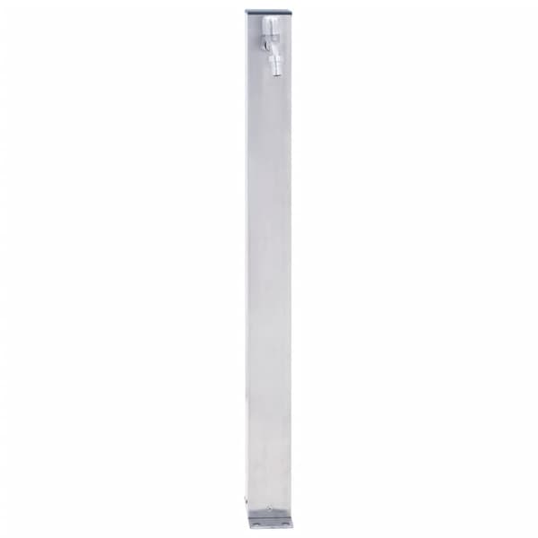 The Living Store Vattenpost 40 cm rostfritt stål fyrkantig -  Bevattning