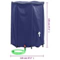 Miniatyrbild 10 av 11: The Living Store Vattentank med kran vikbar 1350 L PVC -  Bevattning